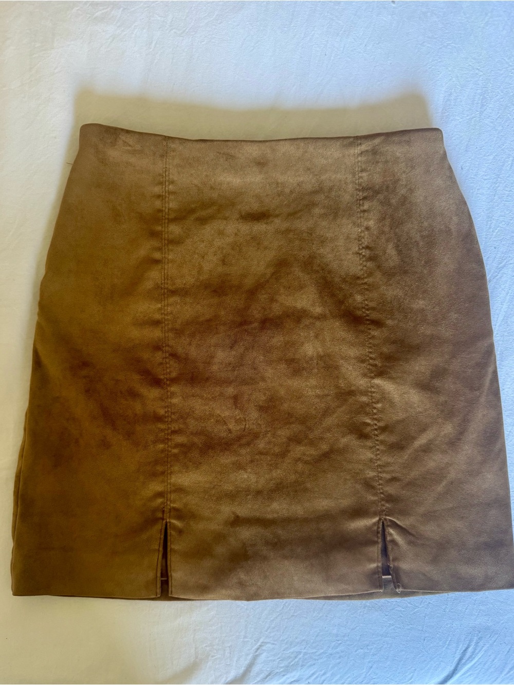 Hollister Brown Suede Skirt High-Rise XS *Country Western